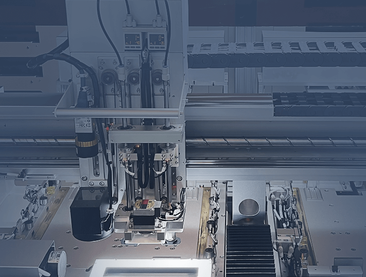 High-precision vision positioning technology, precise chip pick & place P&P components